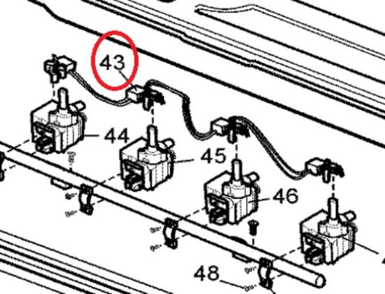 Picture of SWITCH HARNESS 4PT