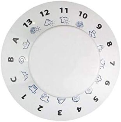 Picture of WASH TIMER KNOB WHTE.