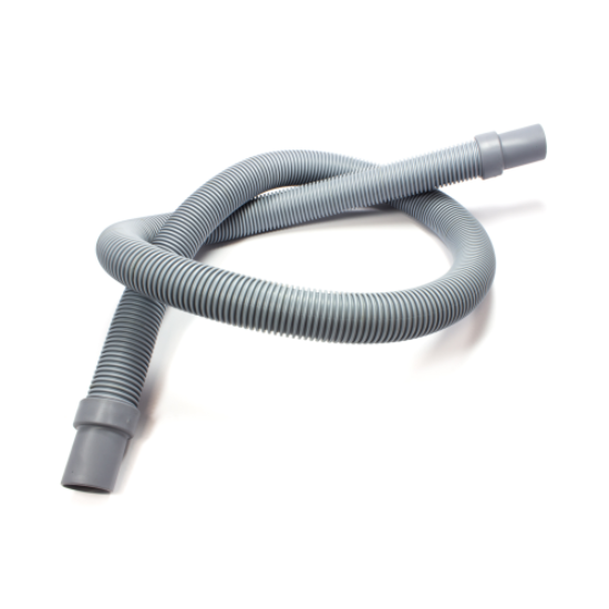 Picture of WASHING MACHINE DRAIN HOSE 150cm PLEATED STRAIGHT/