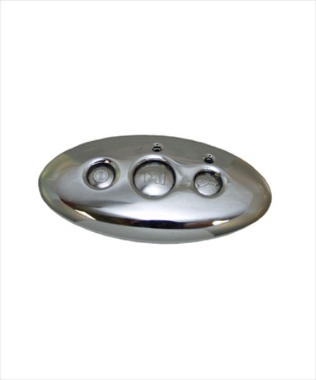 Picture of KIT INT BADGE CHROME OVAL