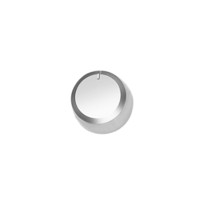 Picture of knob, silver, TC4