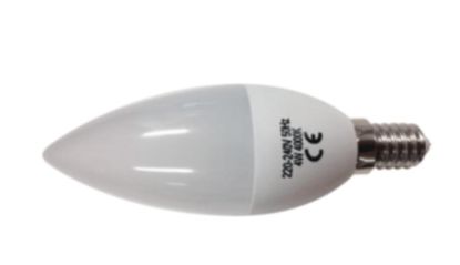 Picture of lamp, led, E14 220V 4W 4000K