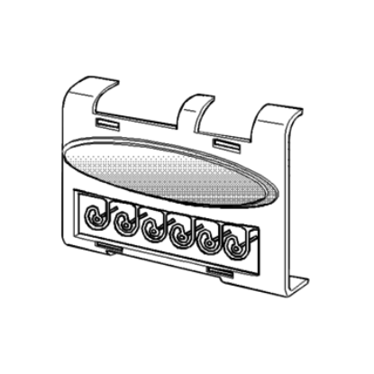 Picture of LENS 6 BUTTON W/H 