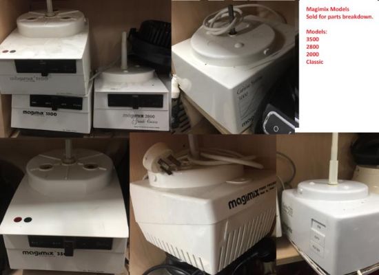 Picture of Magimix for parts - Models: 5100,3500,2800,3000,Classic. 