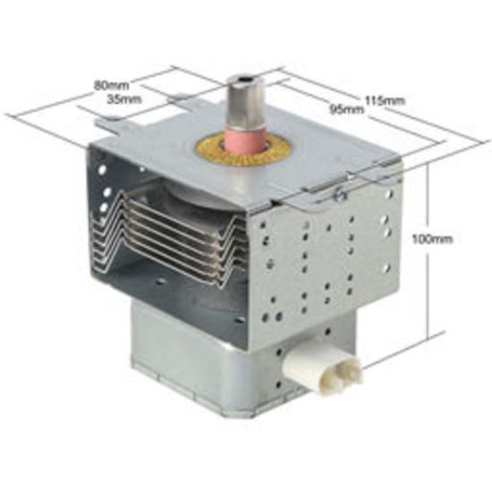 Picture of Magnetron 1000W Tags Not Inline Socket 