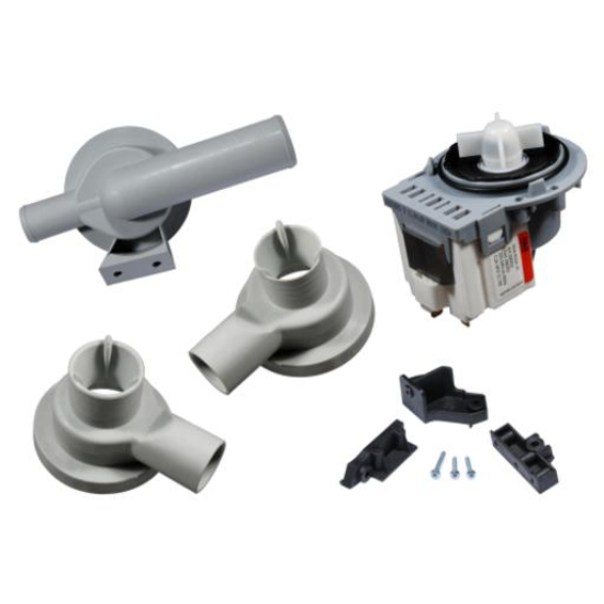 Picture of WASHING MACHINE ELECTRIC PUMP KIT 3 CAPS SET ASKOO 