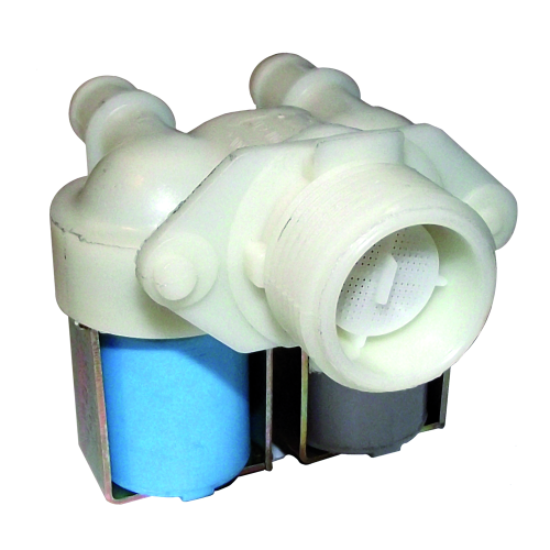 Picture of WASHING MACHINE INLET VALVE 2 WAYS - ZANUSSI 13206