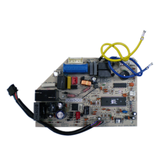 Picture of main electronic board, INDOOR
