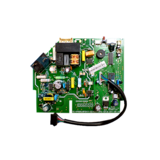Picture of main electronic board, INDOOR