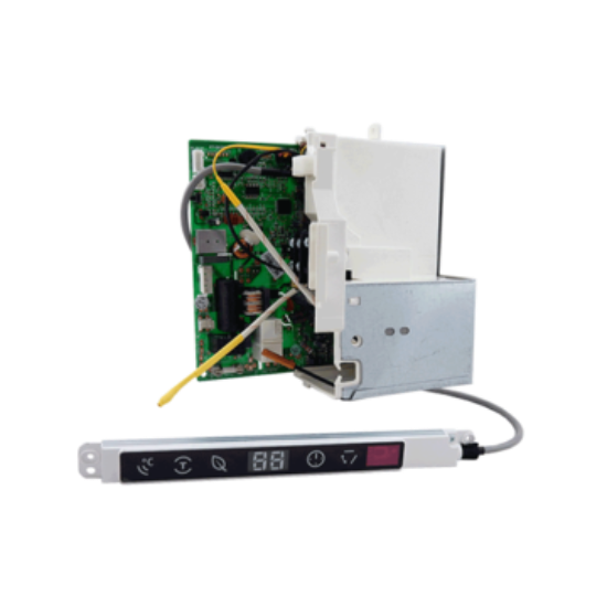 Picture of main electronic board, INDOOR ASSEMBLY