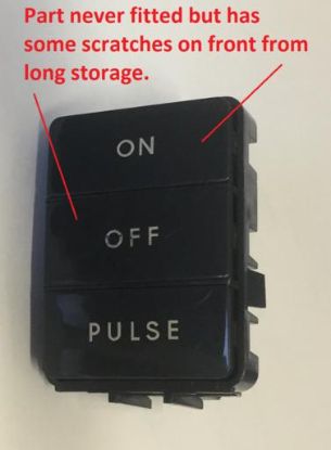Picture of ON-OFF PULSE SWITCH. Some Storage Scratches
