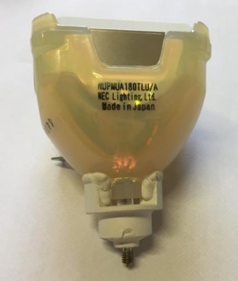 Picture of Original NEC NUPWUA 180TLU/A Bare Projector Lamp. Fits Sanyo 6103025933/LMP54 