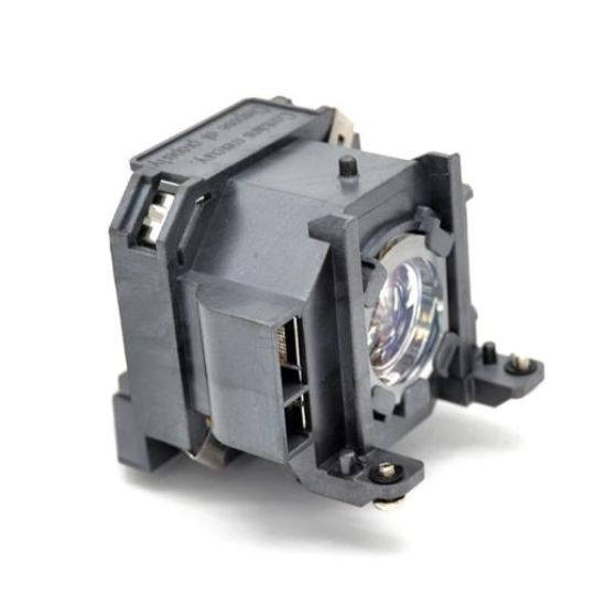 Picture of Original Projector Lamp V13H010L38 (ELPLP38) for EPSON EMP-1700,EMP-1705,EMP-1707,EMP-1710,EMP-1715,EMP-1717,ELPLP38,EMP-1505,EMP-62,EMP-62C,EMP-63,EMP-76C,EMP-82,EMP-X3,Powerlite 62 Projectors. 