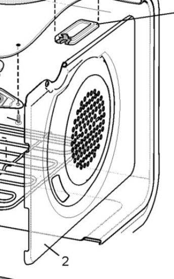 Picture of PANEL FAN COVER ELEC ENAM BIOS