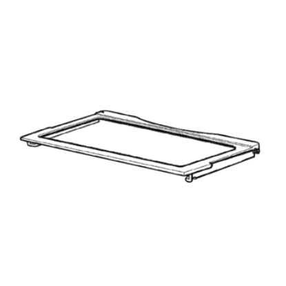 Picture of shelf, glass, DELI BIN ASSY