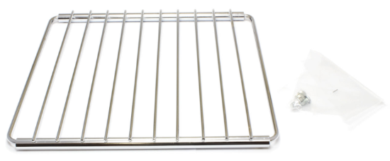 Picture of SMALL OVEN SHELF WITH SCREWS 230x230mm MAX L.380mm