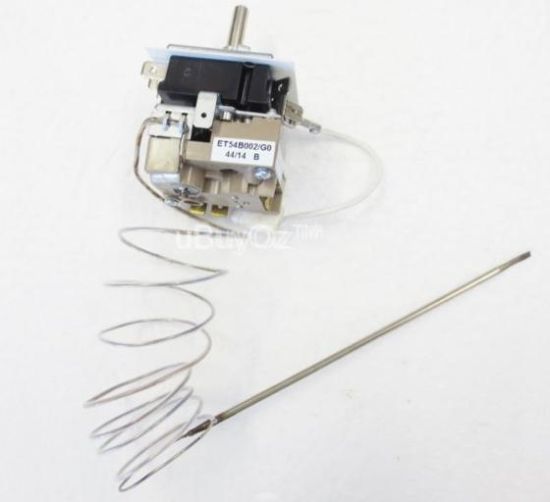 Picture of thermostat, oven