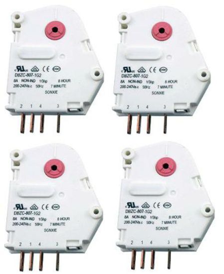 Picture of Timer Defrost 1448728 (Bundled Pack 4) 8 HR ROHS 7 Minute. 