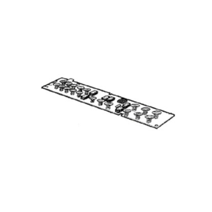 Picture of user interface board, assembly