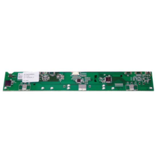 Picture of user interface board, complete
