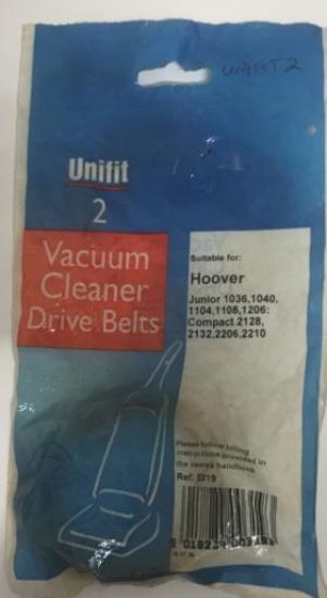 Picture of Vacuum Drive Belt for Hoover Junior and Compact Models. 