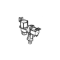 Picture of VALVE  SOLENOID GAS-20VDC DBL
